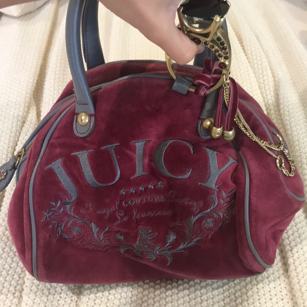 JUICY COUTURE bowling style handbag